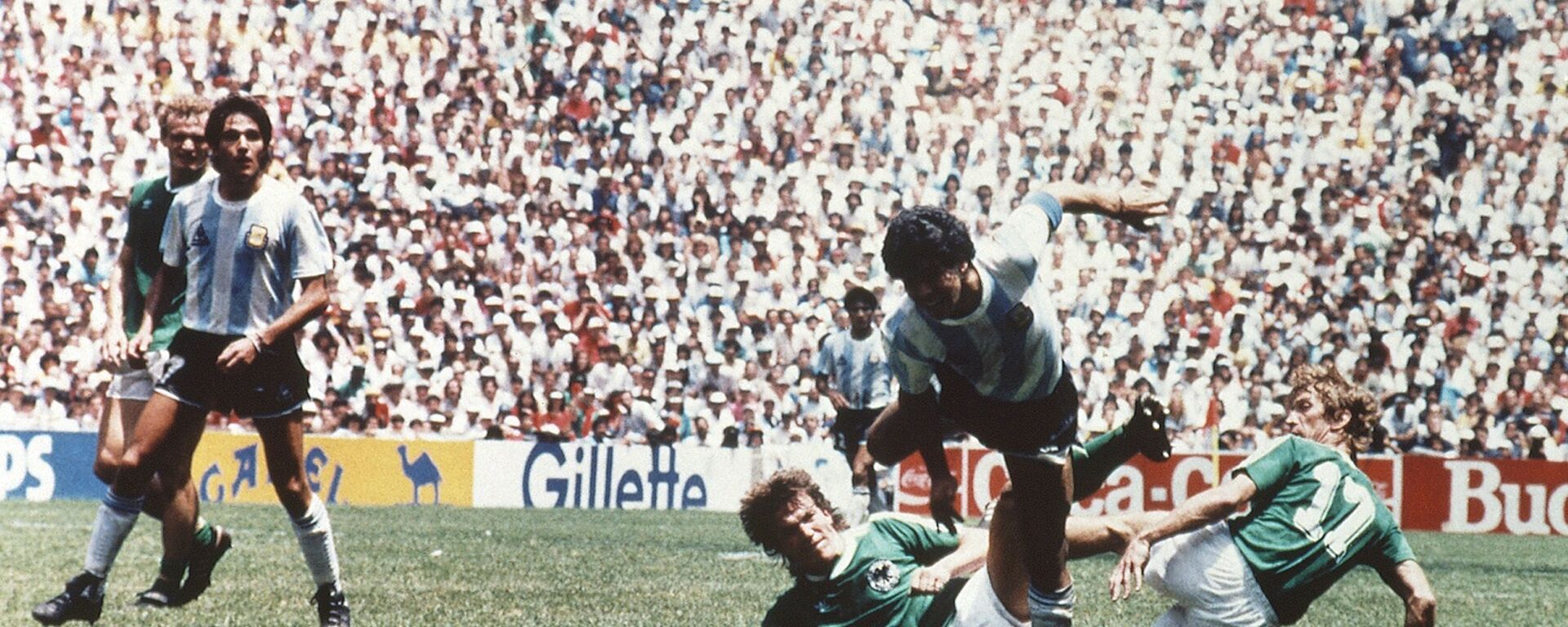 El partido de la final entre Argentina y Alemania del Oeste del Mundial de México 86 - Sputnik Mundo, 1920, 15.06.2021