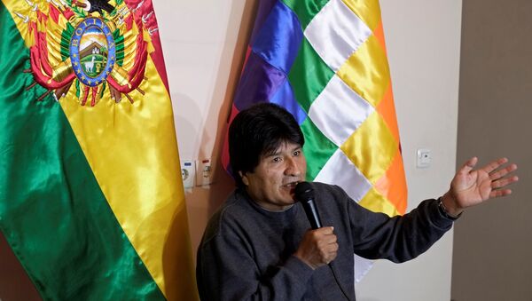 Evo Morales, presidente de Bolivia (archivo) - Sputnik Mundo