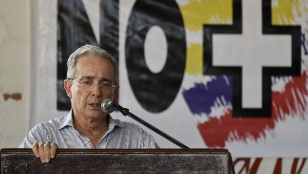 Álvaro Uribe, el expresidente de Colombia - Sputnik Mundo