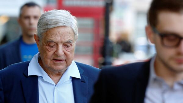 George Soros, inversor multimillonario británico - Sputnik Mundo