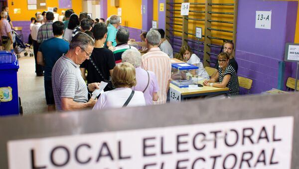 Las elecciones generales en España - Sputnik Mundo