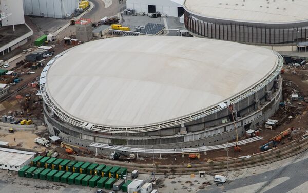 Vista aérea de Velódromo de Parque Olímpico - Sputnik Mundo