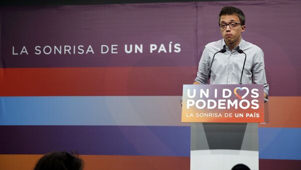 Íñigo Errejón, secretario de Análisis Estratégico de Podemos (archivo) - Sputnik Mundo