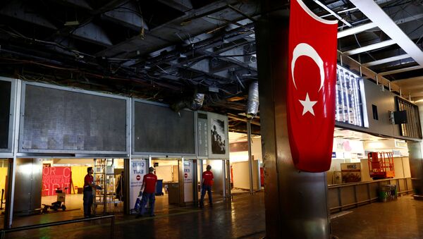 El aeropuerto Ataturk, Estambul - Sputnik Mundo