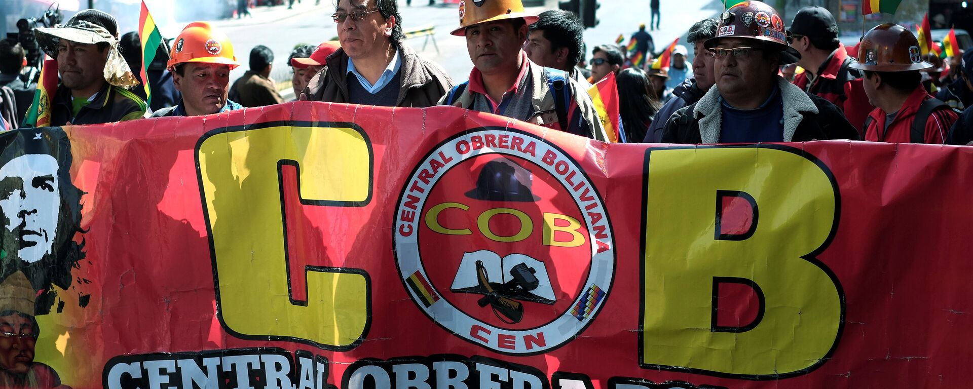 Protesta en Bolivia - Sputnik Mundo, 1920, 04.11.2021