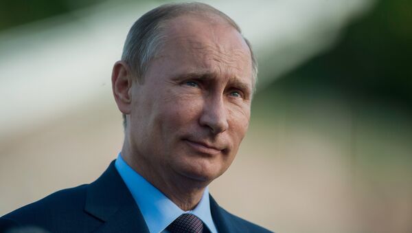 Vladímir Putin, presidente ruso, durante su última visita a Finlandia (archivo) - Sputnik Mundo