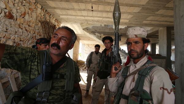 Las Fuerzas Democráticas Sirias en las afueras de Manbij (archivo) - Sputnik Mundo