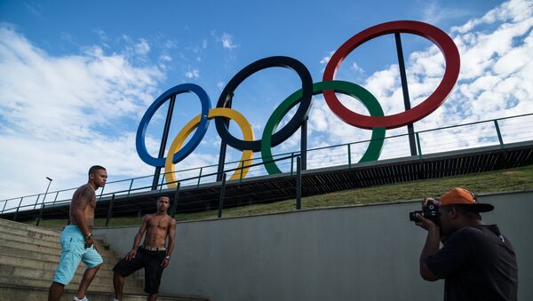 Anillos olímpicos en Río de Janeiro - Sputnik Mundo