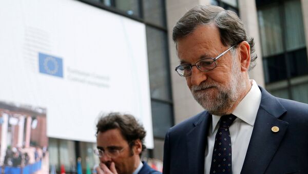 Mariano Rajoy, el presidente del Gobierno español en funciones - Sputnik Mundo