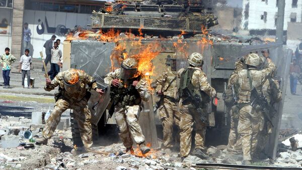 Militares británicos en Irak (2004) - Sputnik Mundo