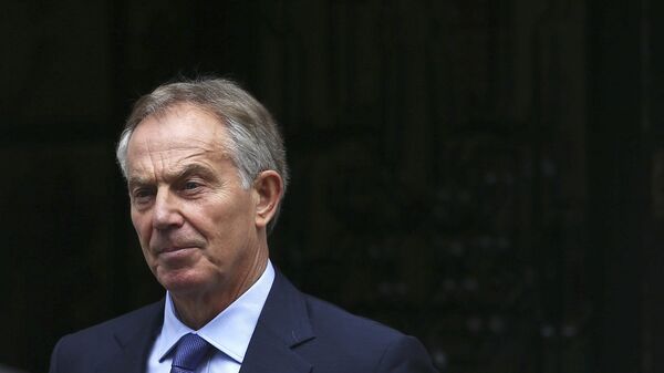 Tony Blair, ex primer ministro del Reino Unido - Sputnik Mundo