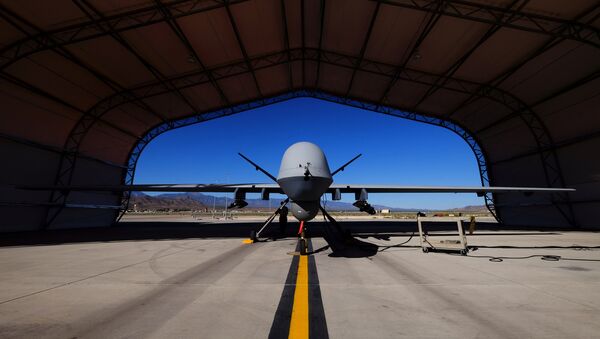 Un dron estadounidense en Afganistán - Sputnik Mundo
