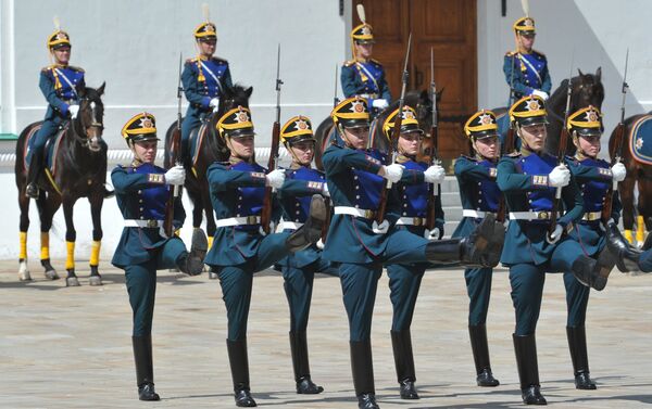 Soldados del Regimiento Presidencial - Sputnik Mundo
