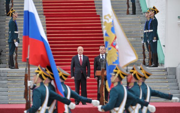 Ceremonia de asunción del presidente electo Vladimir Putin - Sputnik Mundo