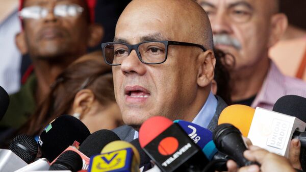 Jorge Rodríguez, ministro venezolano de Comunicación (archivo) - Sputnik Mundo