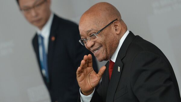 Jacob Zuma, presidente de Sudáfrica - Sputnik Mundo