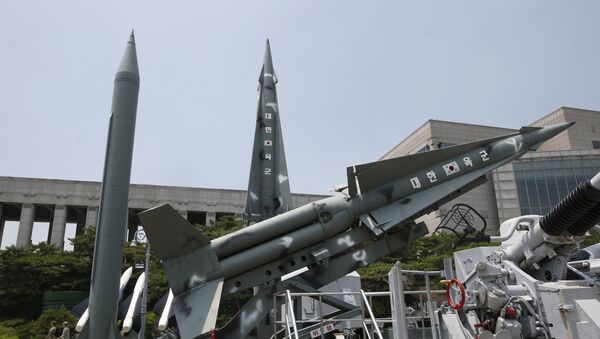 Modelo del sistema antiaéreo surcoreano - Sputnik Mundo
