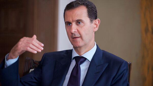 El presidente de Siria Bashar Asad - Sputnik Mundo