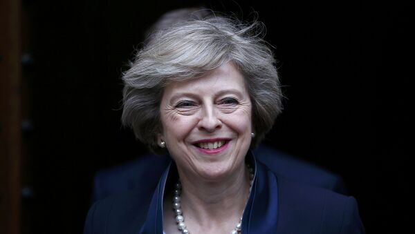 Theresa May, primera ministra de Reino Unido (archivo) - Sputnik Mundo
