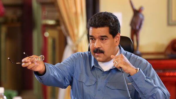Nicolás Maduro, presidente de Venezuela, durante un Consejo de Ministros - Sputnik Mundo