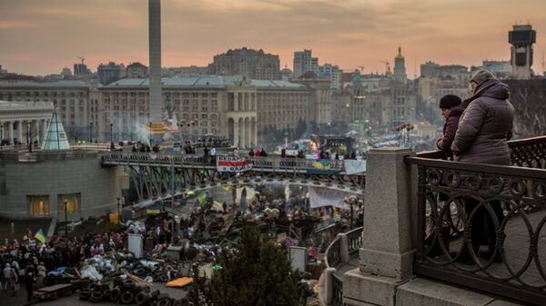 Euromaidán en Kiev, 2014 - Sputnik Mundo