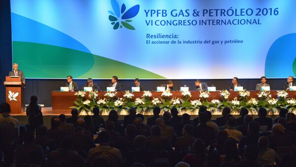 El VI Congreso Internacional de Gas y Petróleo en Bolivia - Sputnik Mundo