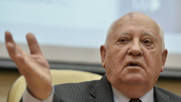 Mijaíl Gorbachov, expresidente de la URSS (archivo) - Sputnik Mundo
