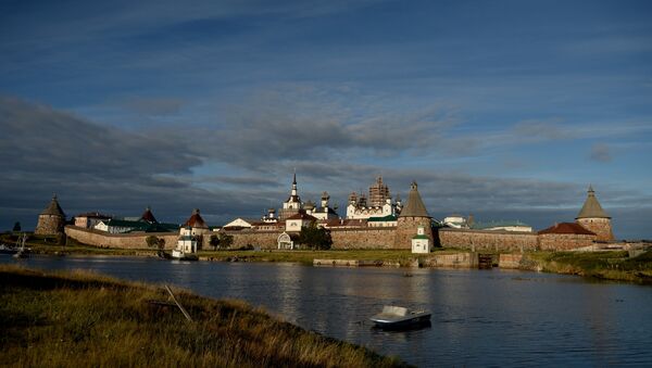 El Monasterio de Solovetsky, las islas Solovetsky en el mar Blanco - Sputnik Mundo