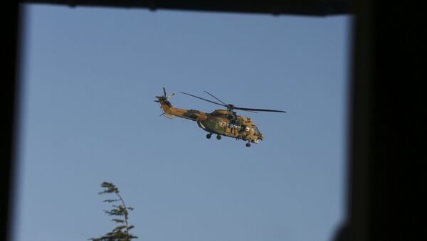 Helicóptero turco, Estambul - Sputnik Mundo
