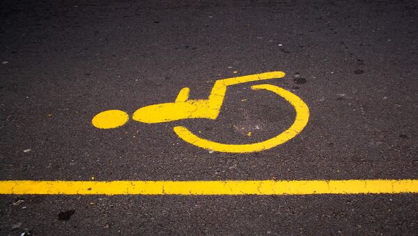 Símbolo 'discapacitados' (imagen referencial) - Sputnik Mundo