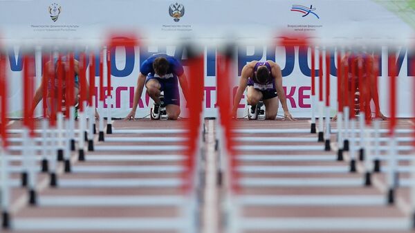 Atletas rusos en el campeonato   - Sputnik Mundo