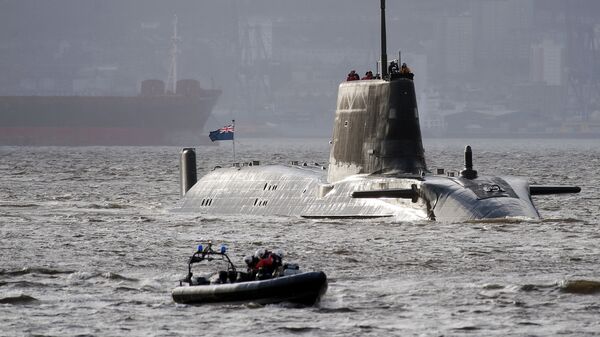 El HMS Astute de la Armada Real Británica - Sputnik Mundo