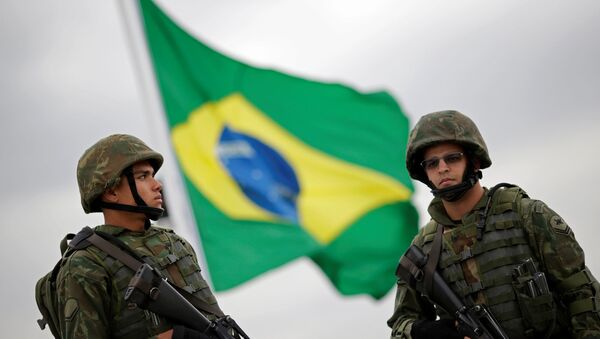 Soldados de las Fuerzas Armadas de Brasil - Sputnik Mundo