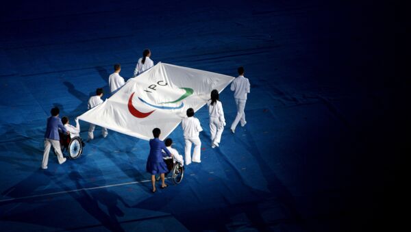 La ceremonia de apertura de los Juegos Paralímpicos en China en 2008 - Sputnik Mundo