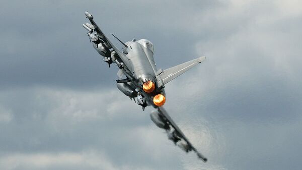 Avión de combate Eurofighter Typhoon - Sputnik Mundo