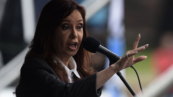 Cristina Fernández de Kirchner, vicepresidenta de Argentina - Sputnik Mundo