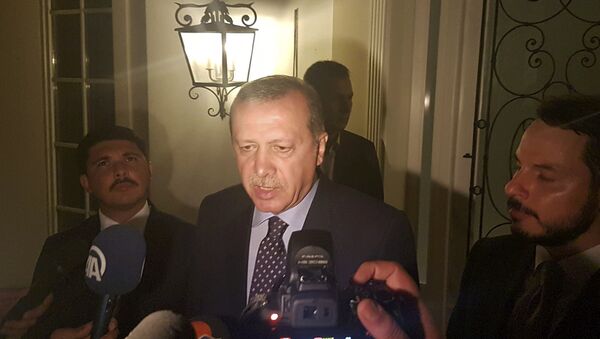 Recep Tayyip Erdogan, presidente de Turquía en Marmaris - Sputnik Mundo