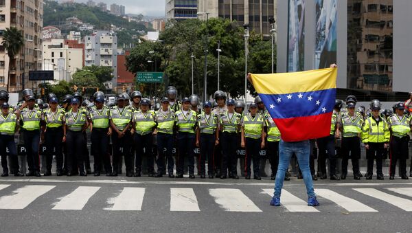 Movilizaciones de la oposición en Caracas - Sputnik Mundo