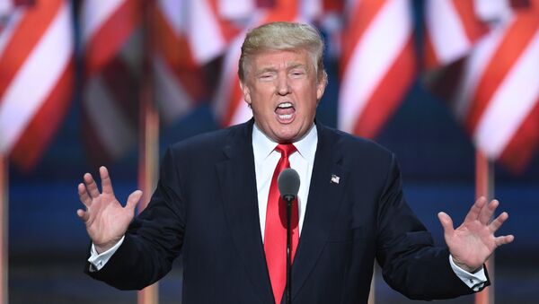 Donald Trump, candidato presidencial estadounidense por el Partido Republicano - Sputnik Mundo