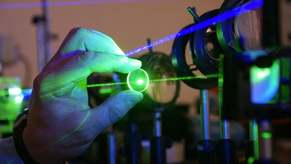 Work of laser probing industry in the Institute of image processing systems in Samara - Sputnik Mundo
