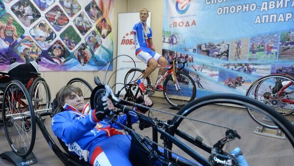 Los atletas paralímpicos rusos (archivo) - Sputnik Mundo