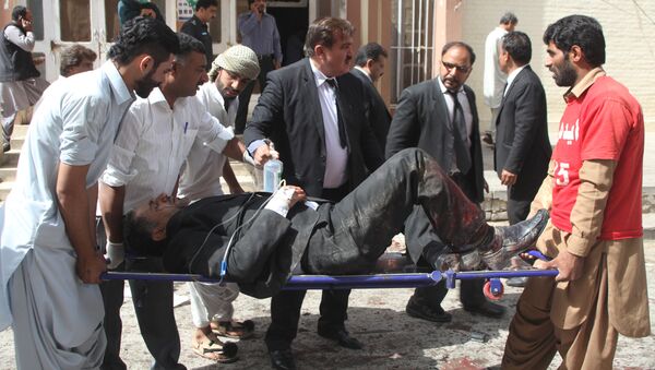 Un herido tras la explosión en un hospital en la ciudad pakistaní de Quetta - Sputnik Mundo