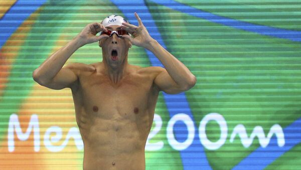 Michael Phelps en JJOO 2016 en Río - Sputnik Mundo