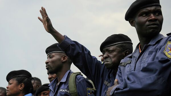 La policía de República Democrática de Congo - Sputnik Mundo