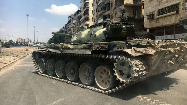 La situación en la ciudad siria de Alepo (archivo) - Sputnik Mundo