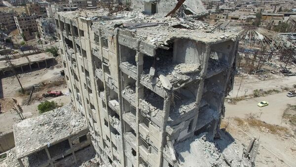 Alepo en ruinas: las imágenes desde el aire - Sputnik Mundo