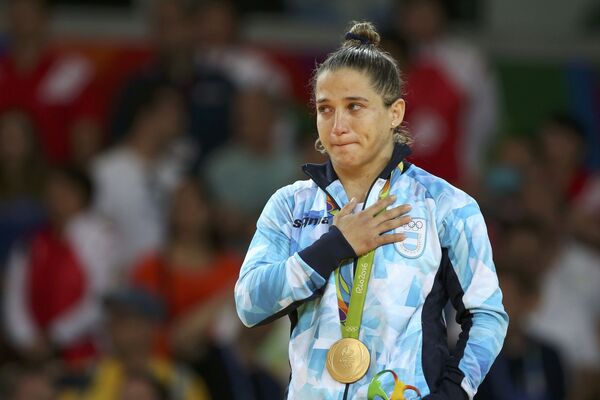 Paula Pareto, una judoca de Argentina, medalla de oro de Río - Sputnik Mundo