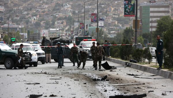 El lugar de un ataque talibán en Afganistán (archivo) - Sputnik Mundo
