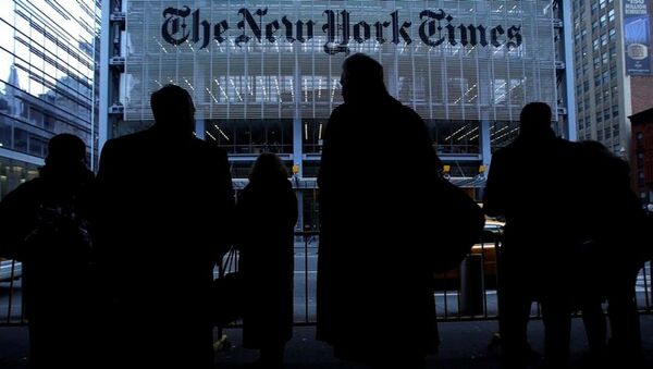 Edificio del 'The New York Times' in New York - Sputnik Mundo