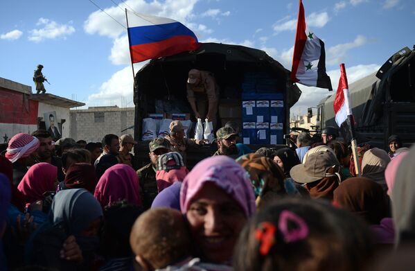 Así ayuda Rusia a Siria, país devastado por la guerra civil - Sputnik Mundo